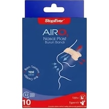 Stopever Aıro2 Nasal Plast Nefes Açıcı Burun Bandı 10lü