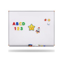 Manyetik Özellikli Alüminyum Çerçeve Askılı Yazı Tahtası 50x70 Cm Diğer