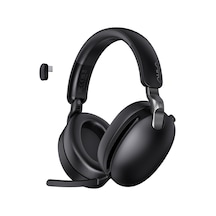 A500 Hybrid Anc 2.4ghz Kablosuz Ve Bluetooth 5.4 Aux Mikrofonlu Kulak Üstü Kulaklık Siyah Standart