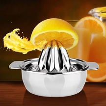Taşınabilir 304 Paslanmaz Çelik Portakal Ve Limon Manuel Meyve Sıkacağı Mutfak Aksesuarları Narenciye Araçları% Diğer