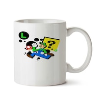 It's Me Luigi - Colorida İki Tarafı Baskılı Kupa Bardak Çok Renkli