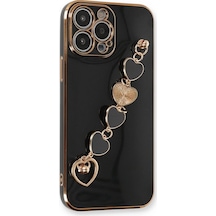 İphone 14 Pro Kılıf Esila Silikon - Siyah