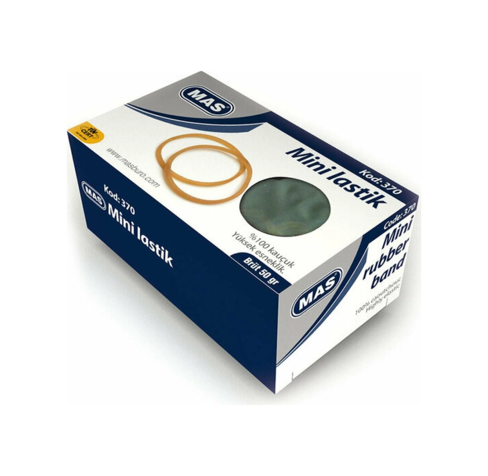 Ambalaj Lastiği 50gr Mini Lastik Kod370