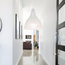 Solid Mika Tekli Tavan Sarkıt Avize Şeffaf Buzlu Mutfak Hol Cafe İşletme Diğer