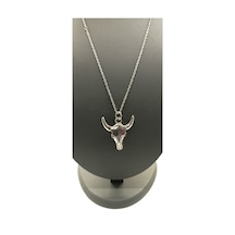 Unisex Gümüş Kaplamalı Zincir Kolye - Zgkk-54 Çok REnkli
