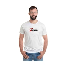 Conqueror' Balde Baskılı Beyaz Erkek Tshirt