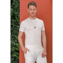 Efor Ts 847 Beyaz Spor T-shirt Beyaz