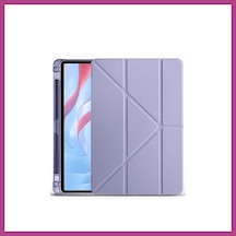 Gees Global Pad X9a Kalemlikli Mars Tablet Kılıfı - Lila Gbzs