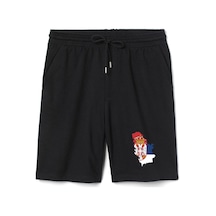 Euro 24 Serbia Erkek Siyah Şort Siyah