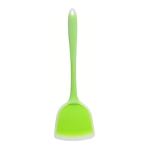 Chuangyinshop Yeşil Silikon Spatula, Yapışmaz Tava Özel, Yüksek Isıya Dayanıklı, Kalın Mutfak Aletleri Yeşil