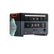 Tr Powerstation Powermax 2400 Pro Taşınabilir Güneş Jeneratörü, 2400 W 4800 W Uç , Lifepo4 2016 Wh Pil, Tamamen