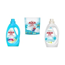 Aquabor Doğal Mineralli Sıvı Renkliler + Tablet + Sıvı Beyaz Set