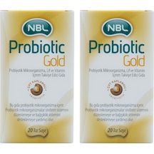 Nbl Probiotic Gold 20 Stick   Saşe 2 Adet