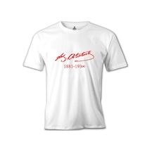 Atatürk - Sonsuz Beyaz Erkek Tshirt