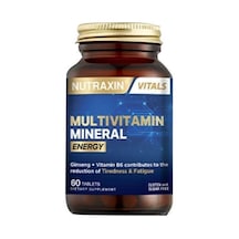 Nutraxin Multivitamin Mineral İçeren Takviye Edici Gıda 60 Tablet