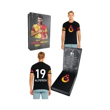 Galatasaray Siyah T-shirt İsme Özel Metin Oktay Kutulu 001