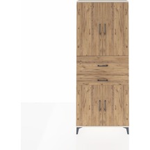 Arges Dolap 4 Raflı 2 Çekmeceli 4 Kapaklı 88x30x221 Aytaşı-çam Aytaşı