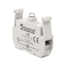 Emas B7 ,mavi-24vac/dc Buton Lamba