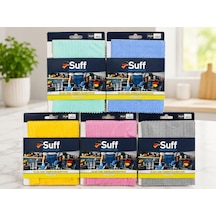 Suff Mikrofiber Narzisse Nergis Cam Ve Yüzey Temizlik Bezi 50x40 Cm İz Bırakmayan, Yüksek Emicilikli Karma Renk Belirtilmemiş