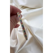 Bb Suyolu Kelepçe Bilezik Bileklik Altın - Pembe