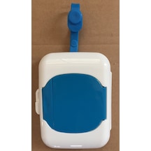 Geekyou Baby Bebek Islak Mendil Kutusu Taşınabilir Dışarı Çıkışlar İçin Yeni Tasarım Yumuşak Materyal Havuz Aktivitesi Esyası Mavi