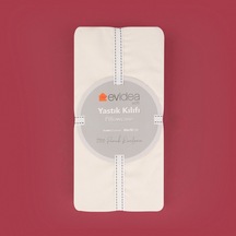 Soft Basic 2'li Yastık Kılıfı - Ekru - 50x70 Cm Renkli