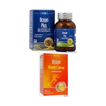 Ocean Plus Omega3 1200 Mg 50 Kapsül Ve Ocean C Vitamini 1000mg 30 Tablet