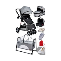 Baby Home Yeni Ekonomi Paket 8 In 1 945 Travel Sistem Bebek Arabası 340 Anne Yanı Bebek Sepeti Beşik