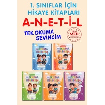 Meb Uyumlu Anetil Hikaye Kitapları Okuma Sevincim 5 Kitap