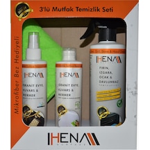 Hena Surface 3'lü Mutfak Temizlik Seti