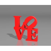Love Sonsuz Aşk Kırmızıı Ürün Hediye 13cm