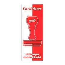 Gestetner ıstampa Mürekkebi kırmızı 30 ML