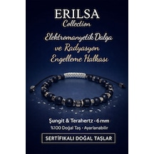 Sertifikalı Elekromanyetik Dalga Ve Radyasyon Engelleme Bilekliği Çok Renkli