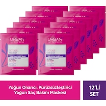 Intense Keratin Aşırı Yıpranmış Ve Cansız Saçlara Duş Öncesi Saç Bakım Maskesi 12'li Set