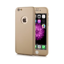 Apple Uyumlu iPhone 7-8 360 Derece Koruma Arka Kapak Gold 142281955