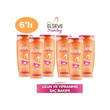 Elseve Dream Long Onarıcı Bakım Şampuanı 6x390 ML