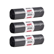 Koroplast Çöp Poşeti Battal Boy Siyah 10'lu 72 x 95 CM x 3 Paket