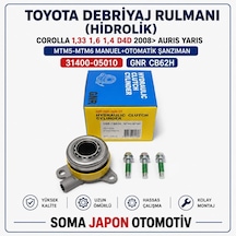 Toyota Debriyaj Rulmanı Hidrolik Corolla 1,33 1,6 1,4 D4d 2008 Aurıs Yarıs Mtm5-mtm6 Manuel+otomatık Şanzıman 31400-05010 Gnr Cb62h Gnr-cb62h