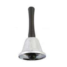 Xindoker "yüksek Sesli Çelik El Çanı - Düğün, Alarm, Evcil Hayvan Eğitimi İçin Pratik Çözüm" Gümüş