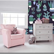 Çocuk Odası Duvar Kaplama Folyosu Kaktüsler