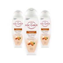 Hacı Şakir 2'si 1 Arada Badem Sütü Besleyici Şampuan 3 x 500 ML