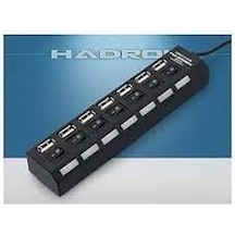 Hadron Hdx 7001 7 Port Usb 2.0 Anahtarlı Usb Çoklayıcı