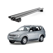Pençe Ssangyong Rexton Mkı 2001-2006 Uyumlu Gri Ara Atkı Port Bagaj Tavan Barı