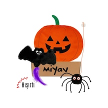 Miyav Cadılar Bayramı Temalı Kedi Oyuncak  Seti