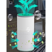 100 M³ Hacim Akıllı Hava Temizleyici 3 Katmanlı Hepa Hava Filtreli Temizleme Makinesi - Sessiz Beyaz