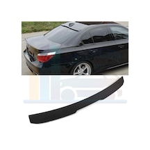 BMW E60 2005-5.SERİ PLASTİK BOYASIZ M4 STYLE CAM ÜSTÜ SPOYLER