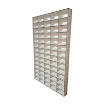 Ahşapatölyenet Eğimli Araba Rafı (70 Araçlık)