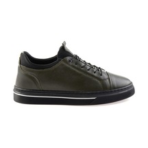 Bambi Haki Hakiki Deri Erkek Sneaker E01082000603 Haki