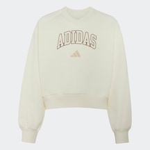 Adidas Collegiate V-neck Çocuk Beyaz Sweatshirt Ks5136
