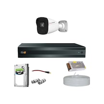 Rivo Dcam 1 Kameralı 40 Metre Gece Görüşlü Set 500gb Hdd